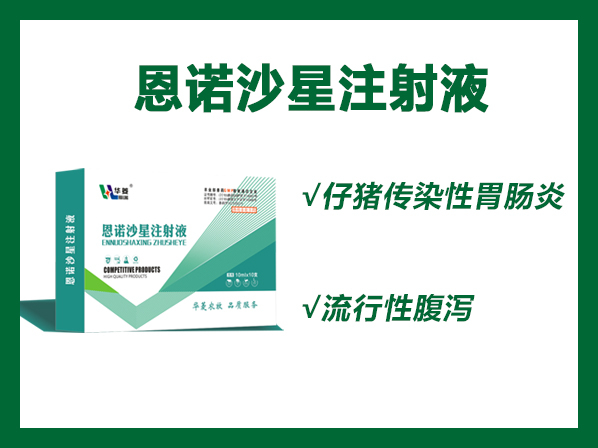恩諾沙星注射液------- 腸炎克星、立竿見影、一針見效